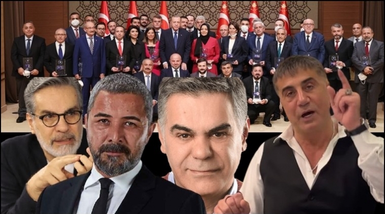 Erdoğan'ın medya &ouml;d&uuml;llerinde Sedat Peker&nbsp;detayı!