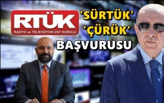 Erdoğan&rsquo;ın &lsquo;s&uuml;rt&uuml;k&rsquo; s&ouml;z&uuml; i&ccedil;in RT&Uuml;K&rsquo;e başvuru
