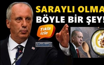 Erdoğan'ın tavsiyesine bir tepki de İnce'den...