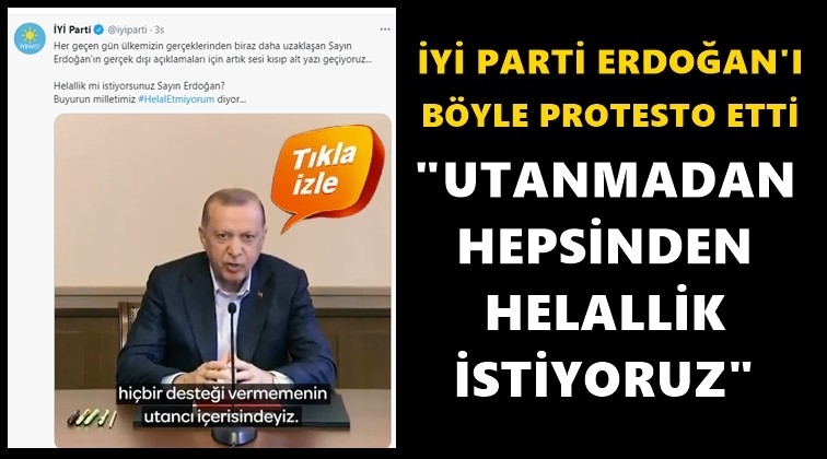 Erdoğan'ın videosuna altyazı eklediler...