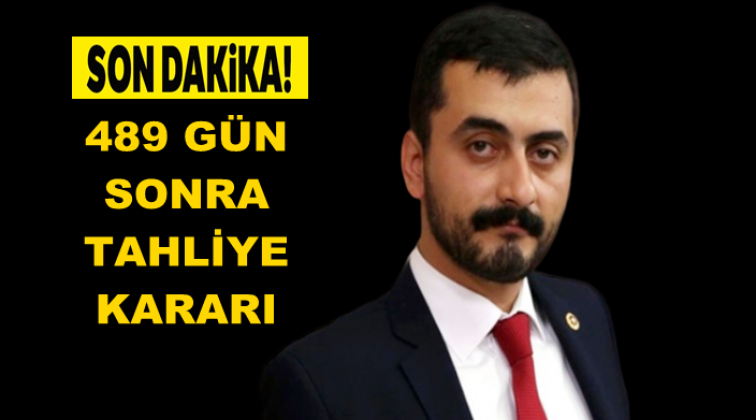 Eren Erdem artık &ouml;zg&uuml;r...