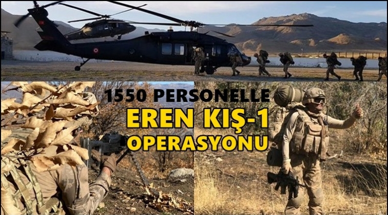 Eren Kış-1 operasyonu başladı...