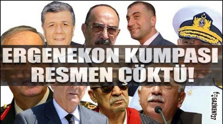 Ergenekon kumpası resmen &ccedil;&ouml;kt&uuml;!