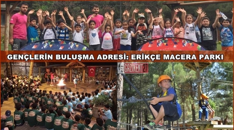 Erik&ccedil;e Macera Parkı 2019 yaz kampı
