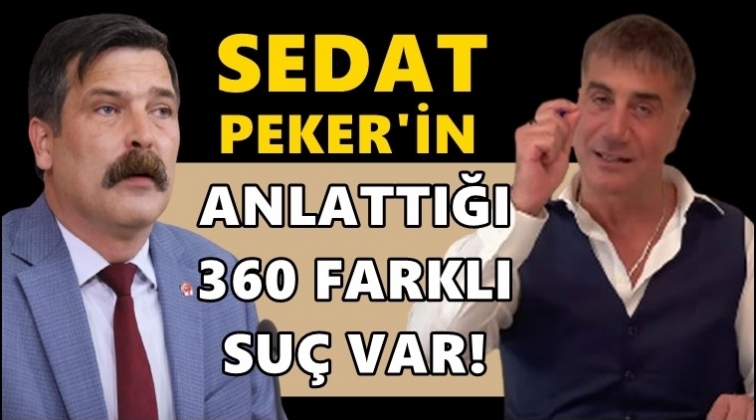 Erkan Baş, Peker'in anlattığı su&ccedil; sayılarını a&ccedil;ıkladı!