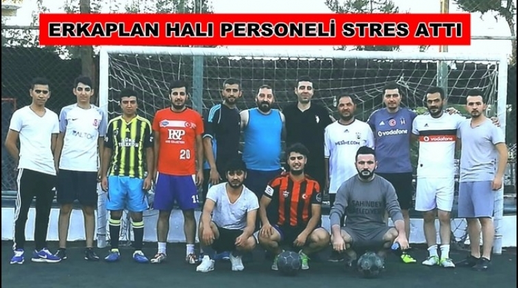 Erkaplan Halı'nın geleneksel halı saha buluşması