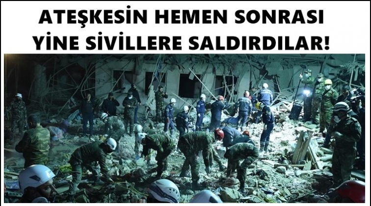 Ermenistan yine sivillere saldırdı!