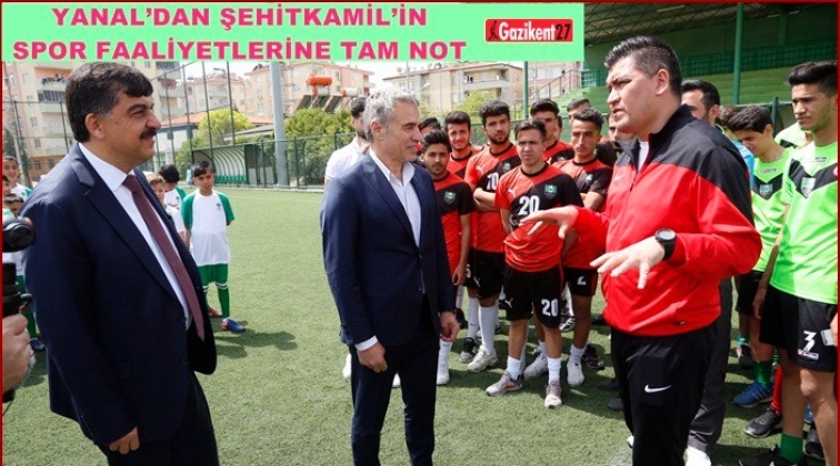 Ersun Yanal'dan Şehitkamil'e tam not