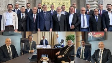 Ertuğrul Teymur'dan Gaziantep Milletvekillerine ziyaret