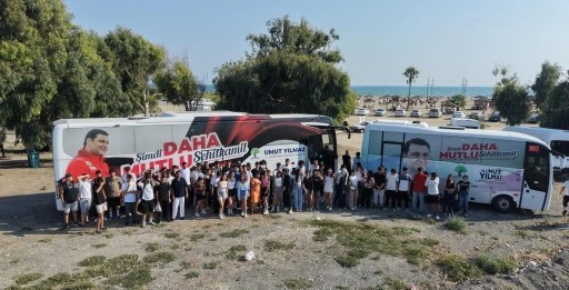 Erzin Burnaz Plajı Deniz Kampı tamamlandı 