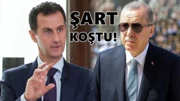 Esad, Erdoğan ile görüşmek için şart koştu!