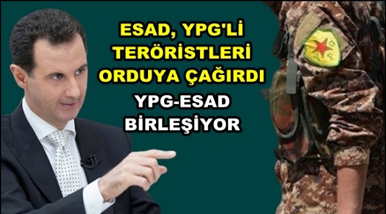 Esad, YPG&rsquo;li ter&ouml;ristleri orduya &ccedil;ağırdı!