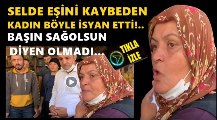 Eşini kaybeden vatandaş isyan etti!