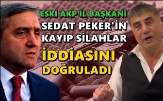 Eski AKP'li başkan, Sedat Peker'i doğruladı