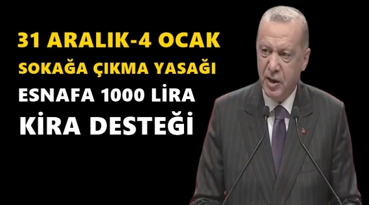 Yılbaşında 4 g&uuml;nl&uuml;k kısıtlama uygulanacak