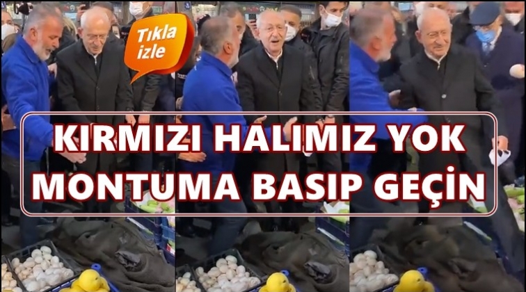 Esnaftan Kılı&ccedil;daroğlu'na: Montuma basıp ge&ccedil;in!