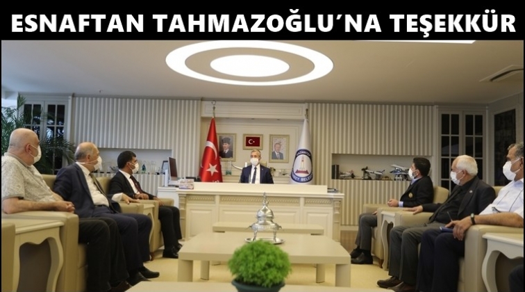 Esnaftan Tahmazoğlu'na teşekk&uuml;r...