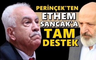 Ethem Sancak'a destek Perin&ccedil;ek'ten geldi...