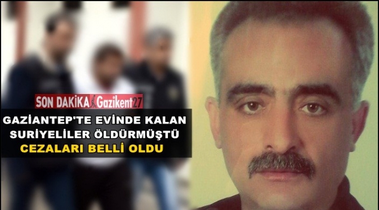 Evinde kalan Suriyeliler boğarak öldürmüştü!