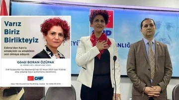 EYT Federasyonu Başkanı &Ouml;z&uuml;pak&nbsp;CHP'den adayı oldu