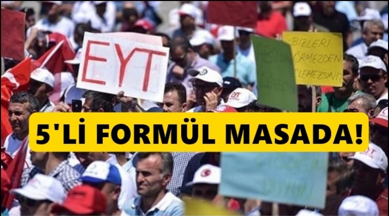 EYT'liler i&ccedil;in 5'li form&uuml;l masada!