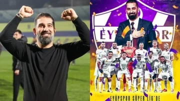 Eyüpspor Süper Lig'e çıkmayı garantiledi