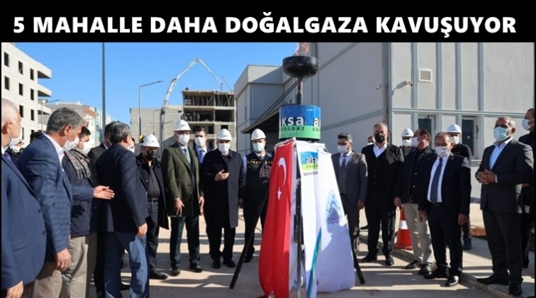 Eyy&uuml;biye&rsquo;de&nbsp;5&nbsp;mahalle daha doğalgaza kavuşuyor