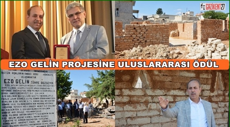 Ezo Gelin projesi'ne T&uuml;rk D&uuml;nyası Hizmet &ouml;d&uuml;l&uuml;