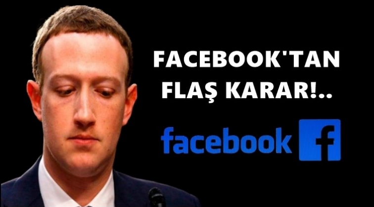 Facebook&rsquo;tan se&ccedil;im kararı!..