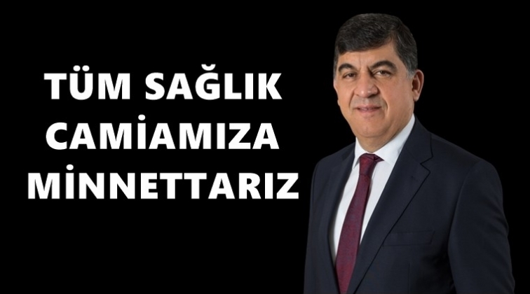 Fadıloğlu, 14 Mart Tıp Bayramı'nı kutladı