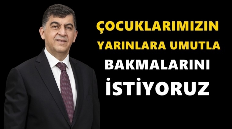 Fadıloğlu, 23 Nisan'ı kutladı...