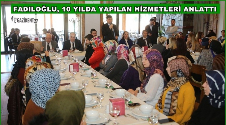 Fadıloğlu, AK Parti temsilcileriyle buluştu