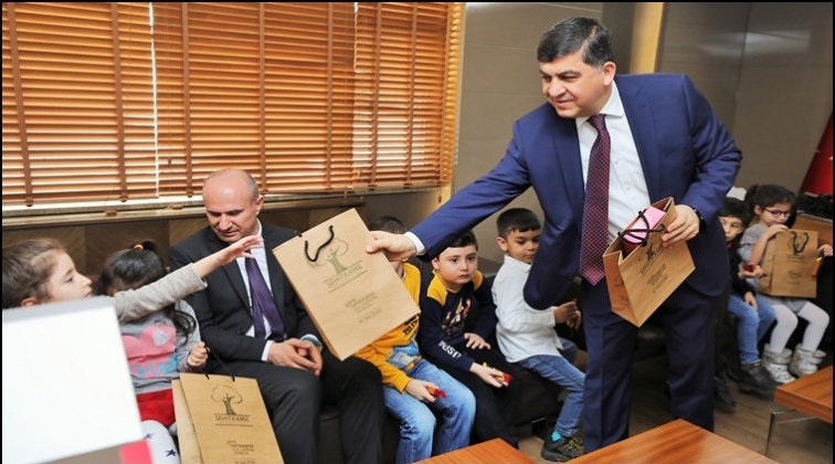 Fadıloğlu, anaokulu &ouml;ğrencilerini ağırladı