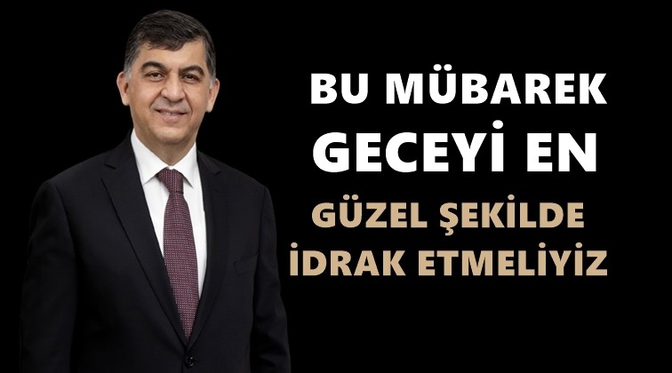 Fadıloğlu, Berat Kandili'ni kutladı