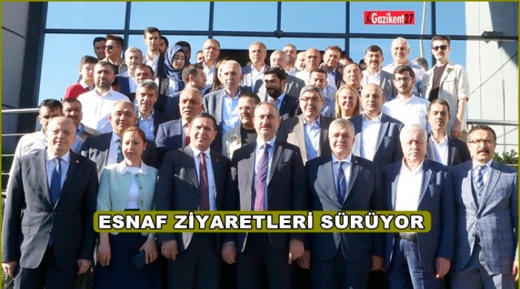 Fadıloğlu esnafı ziyaret etti