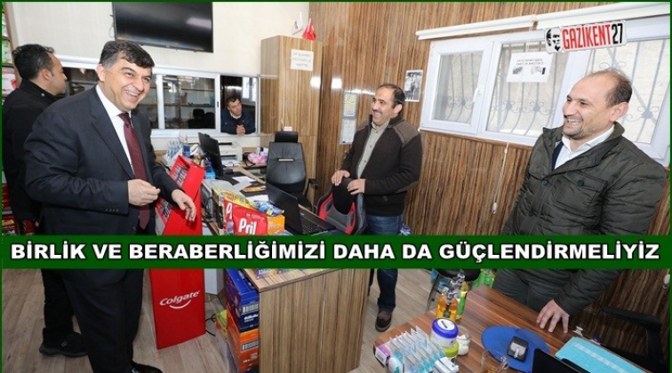 Fadıloğlu, esnafın sorunlarını dinledi