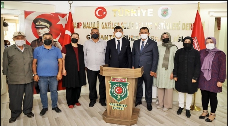 Fadıloğlu, Gaziler ve Şehit Ailelerini ziyaret etti...