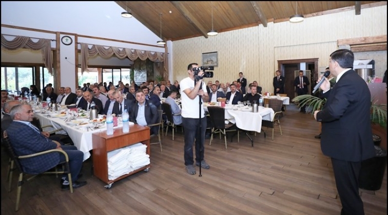 Fadıloğlu, muhtarları ağırladı