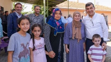 Fadıloğlu'nun mahalle ziyaretleri s&uuml;r&uuml;yor...