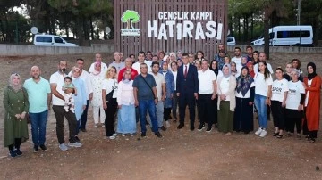 Fadıloğlu, öğrenci ve ailelerini, Gençlik Kampı’nda ağırladı