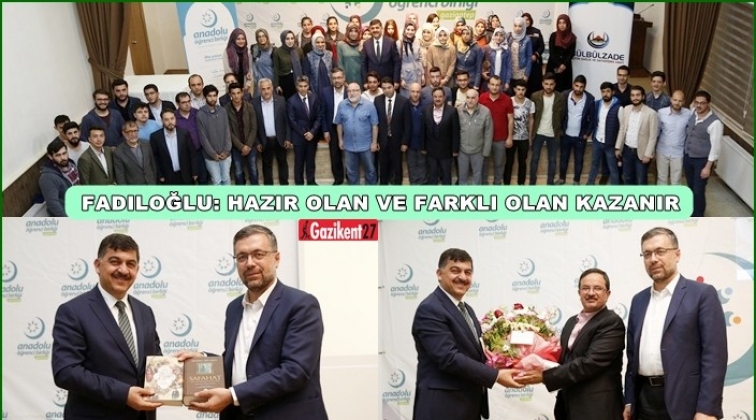 Fadıloğlu, &ouml;ğrencilerin sorularını yanıtladı