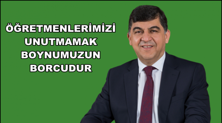 Fadıloğlu, &Ouml;ğretmenler G&uuml;n&uuml;'n&uuml; kutladı