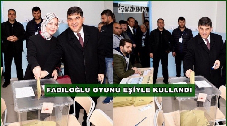 Fadıloğlu oyunu eşi ile birlikte kullandı