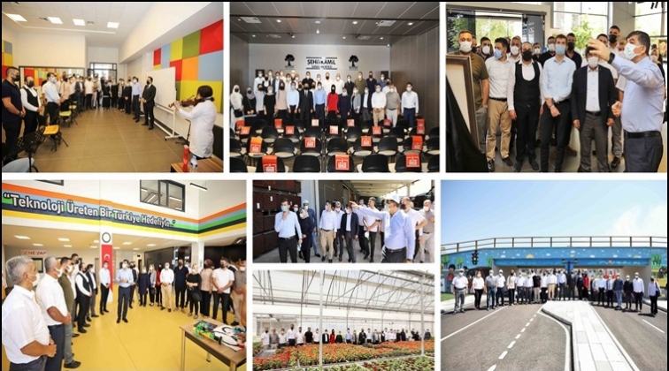 Fadıloğlu, partililere projeleri gezdirdi...