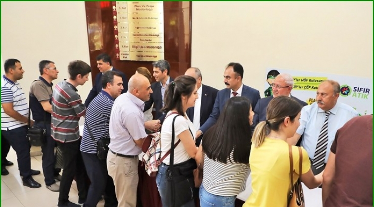 Fadıloğlu, personelle bayramlaştı