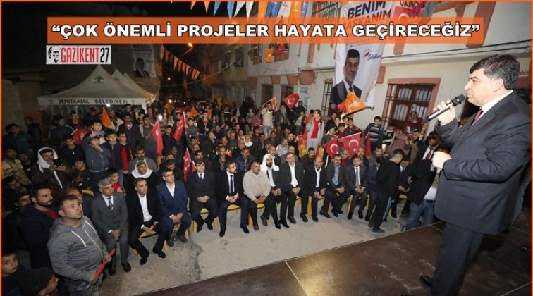 Fadıloğlu projelerini anlattı