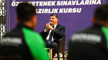 Fadıloğlu, sınava hazırlanan tüm kursiyerlere başarı diledi