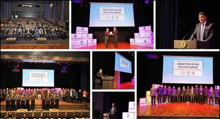 Fadıloğlu'ndan amat&ouml;r sporculara destek...