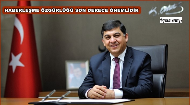 Fadıloğlu'ndan, Basın Bayramı mesajı