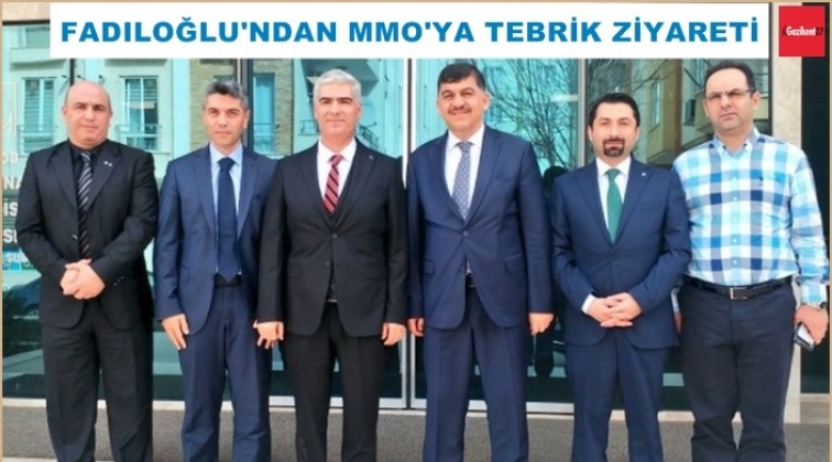 Fadıloğlu'ndan MMO'ya tebrik ziyareti